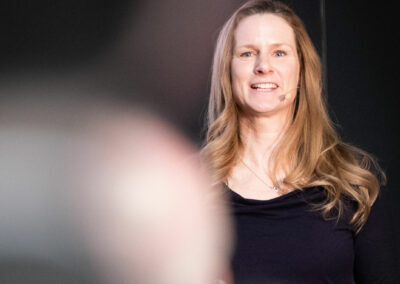 Catharina Rieder Netzwerken. Präsentation im SO Vienna Hotel.